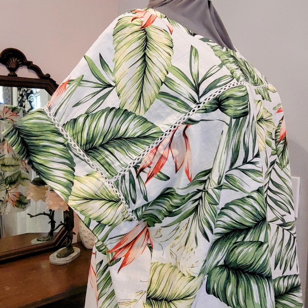 NWT 3X 100% Linen Summer Top - Picture 8 of 10